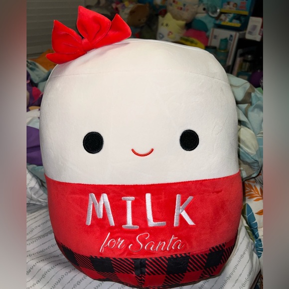 New 14” Alten the Milk for Santa Squishmallows - Picture 6 of 11